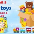 Презентація до уроку 4 у 1 класі “Unit 4. MY TOYS Lesson 4, p.60” (до підручника О.Карп’юк)