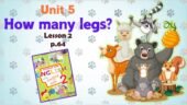 Презентація для 2 класу до 2 уроку “Unit 5. HOW MANY LEGS?” с.64 (до підручника О.Карп’юк)