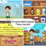 Презентація інтерактивна. Типи текстів