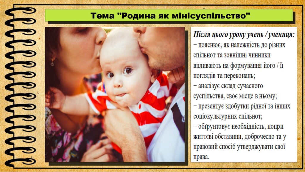 Головне зображення розробки: Урок №6. Родина як мінісуспільство. Громадянська освіта. 7 клас. Презентація. До модельної програми Васильків І. Д. та ін.