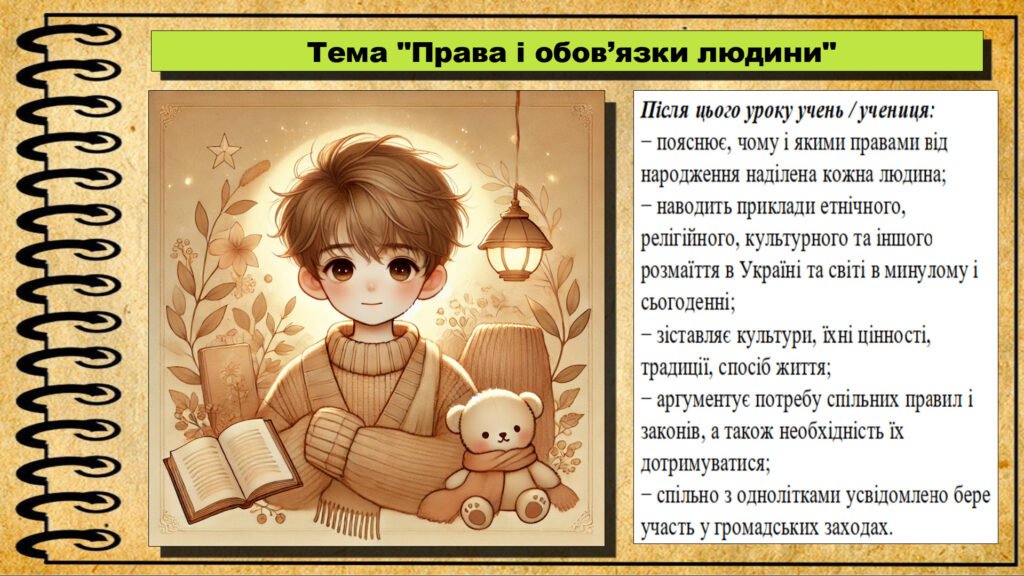 Головне зображення розробки: Урок №5. Права і обов’язки людини. Громадянська освіта. 6 клас. Презентація. До модельної програми Васильків І. Д. та ін.