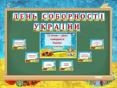 Набір “22 січня – День соборності України”