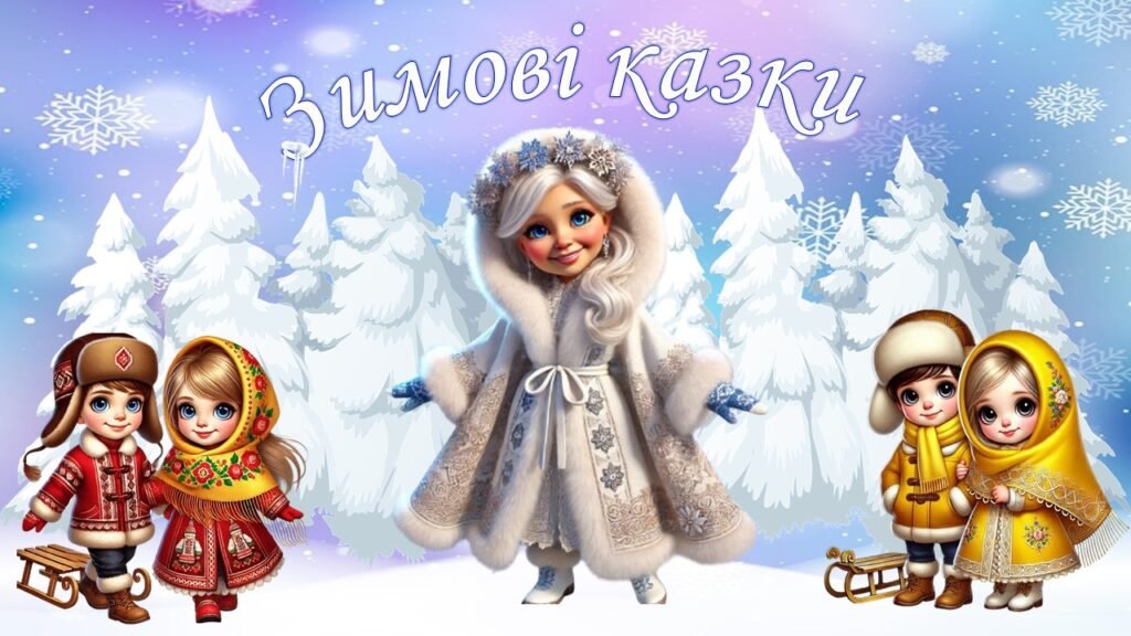 Головне зображення розробки: Ілюстрації до казки “Зажурилась бабуся Зима” автора Ірини Мацко за допомогою ШІ