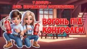 Анімована інформаційно-ігрова презентація “Вогонь під контролем” 7 лютого – День народження вогнегасника. Пожежна безпека