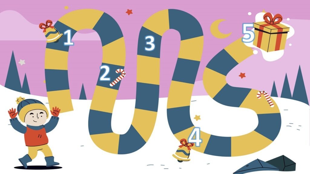 Головне зображення розробки: Зворотня лічба молодша група 1-5 5-1