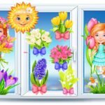 Фото розробки: Весняні двосторонні декорації