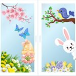 Фото розробки: Ілюстративне оформлення вікон Весна