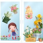 Фото розробки: Ілюстративне оформлення вікон Весна