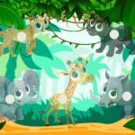 Фото розробки: Гра “Липучки, джунглі”