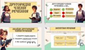 Другорядні члени речення (інтерактивна вправа)