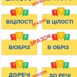 Фото розробки: ФЛЕШ-КАРТКИ  “НАПИСАННЯ ПРИСЛІВНИКІВ РАЗОМ І З ДЕФІСОМ.ПРИСЛІВНИК.НАПИСАННЯ ПРИСЛІВНИКОВИХ СПОЛУК”.