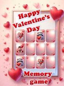 Гра “Memory game” до Дня Валентина