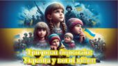Презентація до третьої річниці війни в Україні “Три роки боротьби: Україна у вогні війни”