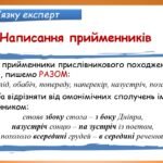 Фото розробки: Презентація “Написання прийменників разом, окремо, з дефісом” (7 клас НУШ за підручником А.В.Онатій, Т.П.Ткачука)