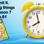 Анімована презентація до уроків англійської мови у 2 класі «Unit 6. Doing things. Lesson 7 p.81»