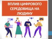 Презентація “Вплив цифрового середовища на людину” ( 7 клас НУШ)