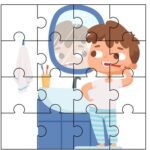 Картки-пазли з теми «Харчування. Гігієна»