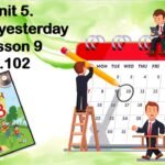 Анімована презентація до уроків англійської мови у 3 класі «Unit 5. It was yesterday Lesson 9 p.102»