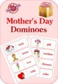 Доміно англійською мовою “Happy Mother’s Day!”