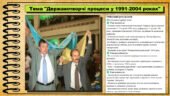 Державотворчі процеси у 1991-2004 роках. 11 клас. Історія України. За підручником авторів Хлібовська Г. та інші.