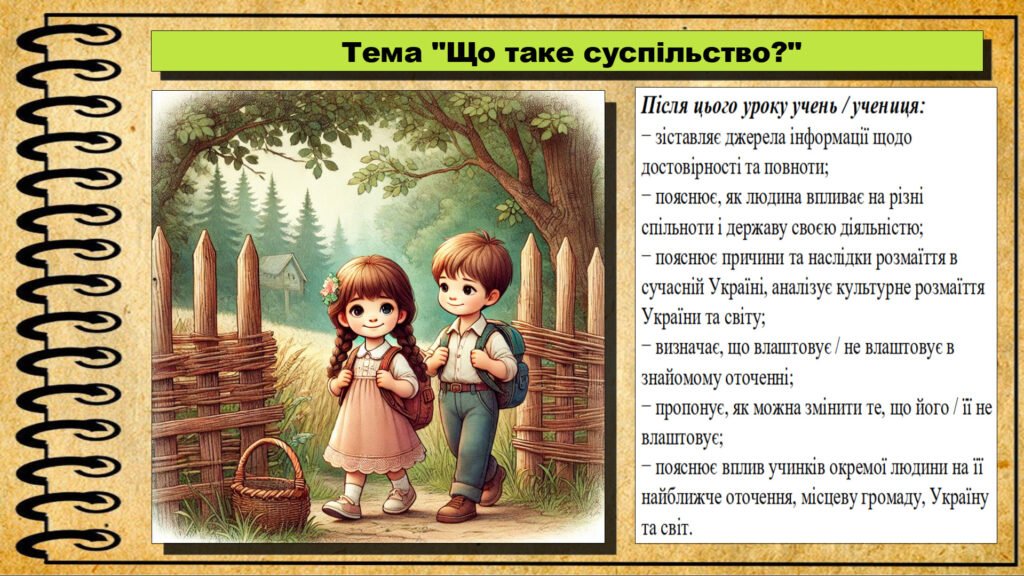 Головне зображення розробки: Урок №7. Що таке суспільство? Громадянська освіта. 6 клас. Презентація. До модельної програми Васильків І. Д. та ін.