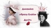 Бернард Шоу “Пігмаліон”. Динаміка образу Елайзи Дулітл