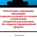 Комп’ютерне середовище виконавців. Створення малюнків за готовими алгоритмами. Алгоритми розгалуження. Інформатика 2 клас