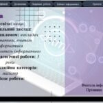 Фото розробки: Портфоліо вчителя інформатики шаблон інноваційні технології