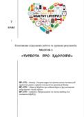 Комплексна підсумкова робота за групами результатів. МОДУЛЬ 3. ТУРБОТА ПРО ЗДОРОВ’Я. О.ШИЯН