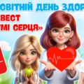 Презентація “Всесвітній день здоров’я. У ритмі серця” , конспект. 7 квітня – День здоров’я