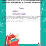 Підсумкові (діагностувальні) роботи для учнів 7 класу Громадянська освіта