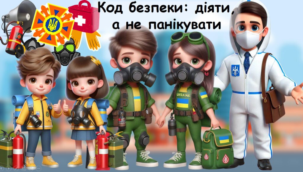 Головне зображення розробки: Буклет-пам’ятка “Безпека у твоїх руках”