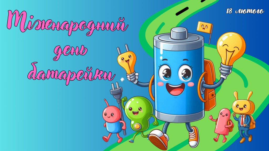 Головне зображення розробки: Презентація на тему: 18 лютого – Міжнародний день батарейки