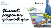 Фінансові ресурси та фінансові цілі. 7 КЛАС. О. ШИЯН