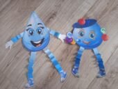 День води – аплікація та вислови.