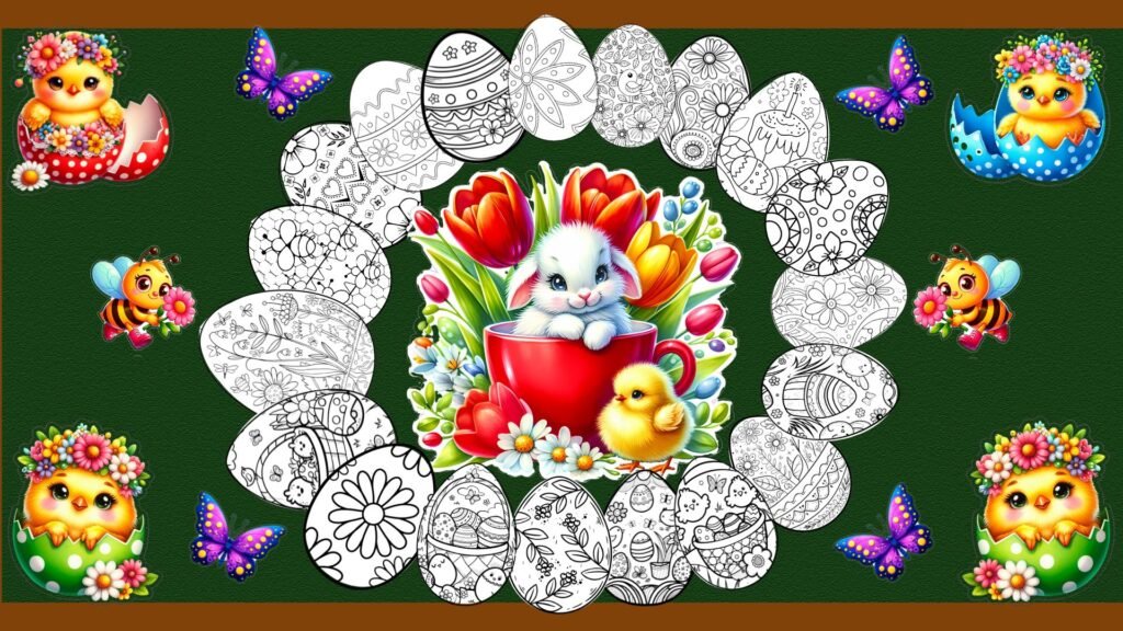 Головне зображення розробки: 🐰🐥🐰КОЛЕКТИВНА РОБОТА ДО ВЕЛИКОДНЯ🐰🐥🐰