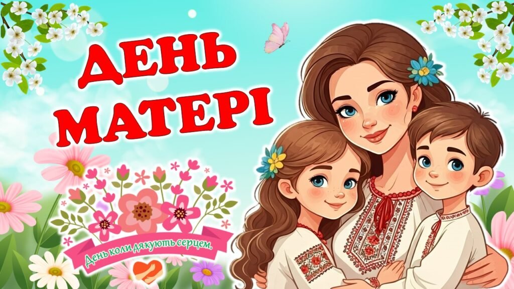 Головне зображення розробки: День матері. Цікава, сучасна, анімована презентація. Презентація до дня матері 11 травня.