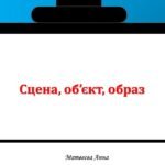 Сцена, об’єкт, образ інформатика 2 клас