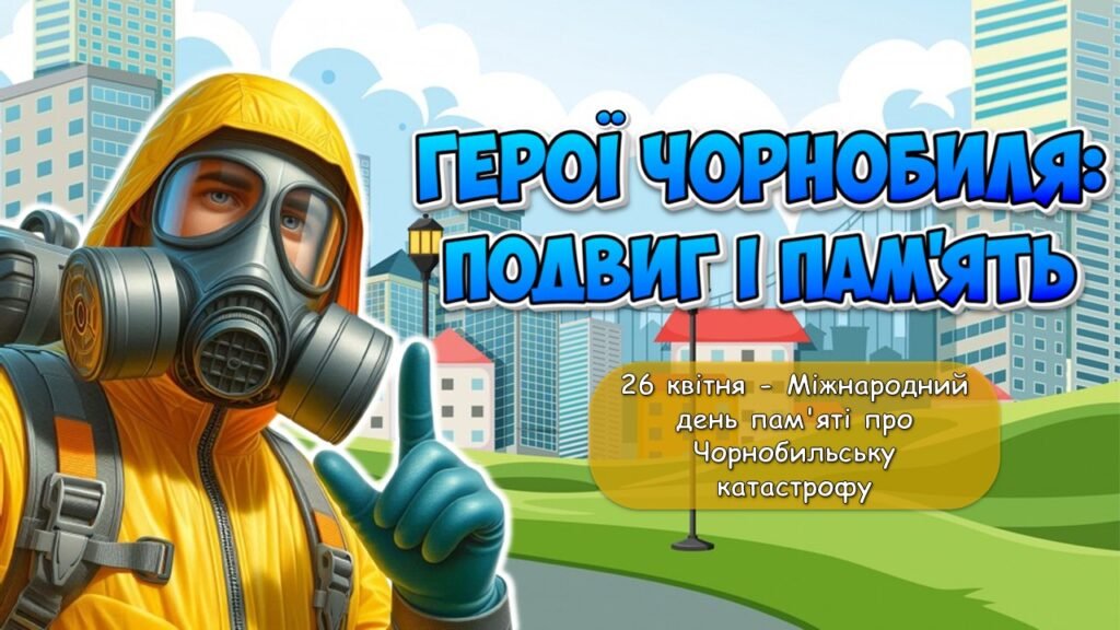 Головне зображення розробки: Презентація “Герої Чорнобиля: подвиг і пам’ять” 26 квітня – Міжнародний день пам’яті про Чорнобильську катастрофу