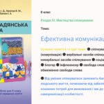 Презентація “. Ефективна комунікація” 8 клас НУШ Громадянська освіта