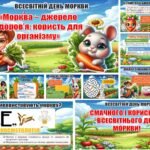 Фото розробки: ВСЕСВІТНІЙ ДЕНЬ МОРКВИ 🥕. Інтерактивна презентація “Морква – джерело здоров’я: користь для організму”