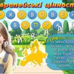 Фото розробки: Анімована інформаційно-ігрова презентація “Європейське серце України” 9 травня – День Європи