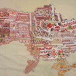 Фото розробки: Карта-пазл “Вишивана моя Україна”