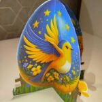 Фото розробки: # ОБ’ЄМНА 3Д – АПЛІКАЦІЯ ДО ВЕЛИКОДНЯ #аплікація #поробка #аплікації #день #великдень #пасха #шаблони #яйце #крашанка #пташки #поробки #великодні #пас