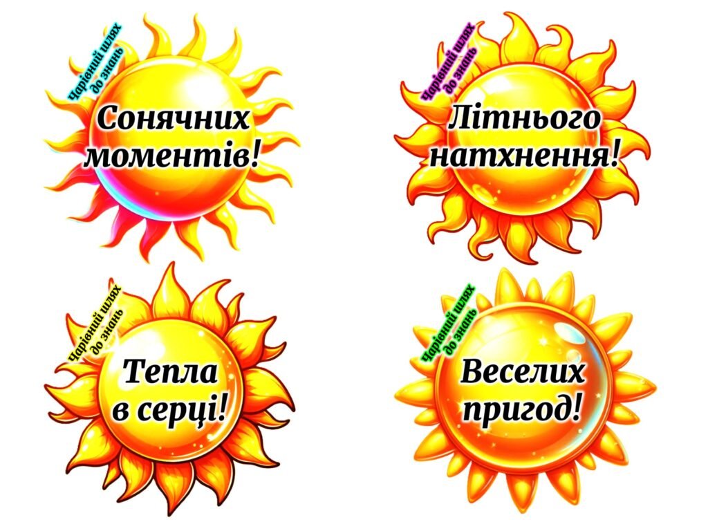 Головне зображення розробки: Побажання на літні канікули. Літні привітання для учнів, вчителів, друзів та рідних! Літні канікули ☀️