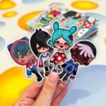 Фото розробки: Електронний шаблон альбому Тока Бока «Ріта та друзі»