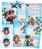 Оформлення для Випускного свята “Айропорт”