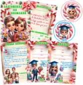 Оформлення для Випускного свята “Солодощі”