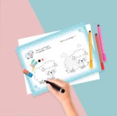 Робочий аркуш із графомоторики «Вівця» для дошкільнят