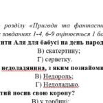 Фото розробки: Комплексна підсумкова робота. 5 клас. Укр. літ. “Пригоди та фантастика в сучасній прозі” за чотирма ГР ІІ варіанти (МП Архипової) Г. Малик, В.Нестайко